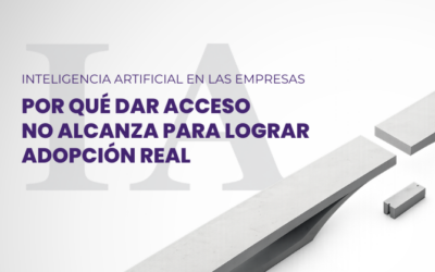 IA en empresas 2026: la brecha entre acceso y adopción real